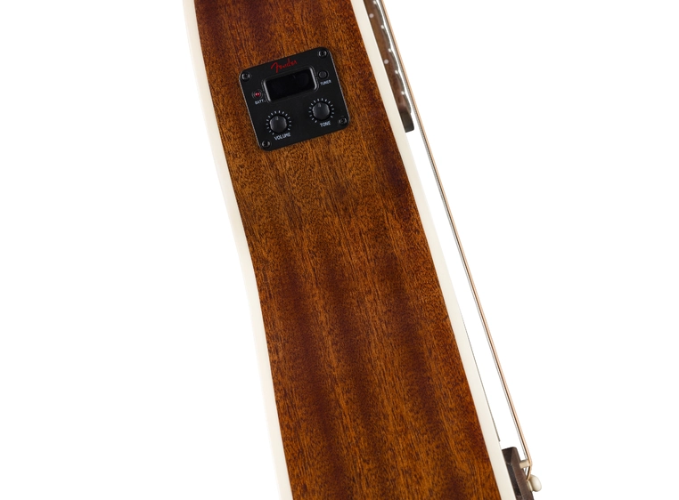 Fender California Standard Monterey E Sapele Top, Ivory Pickguard, Nat. Sapele 