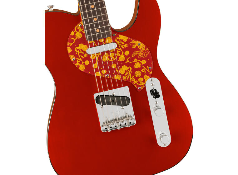 Fender Ltd Ed Raphael Saadiq Telecaster RW, Dark Metallic Red
