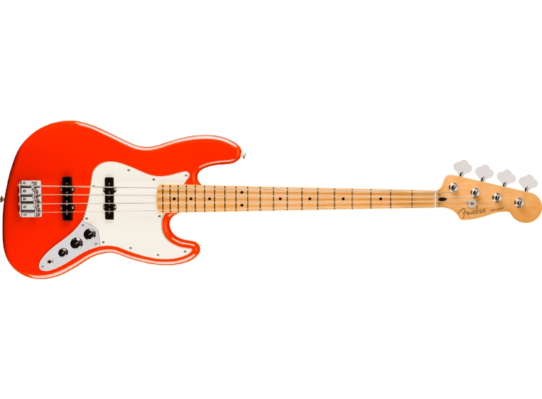 Fender Player II Jazz Bass MN, Coral Red