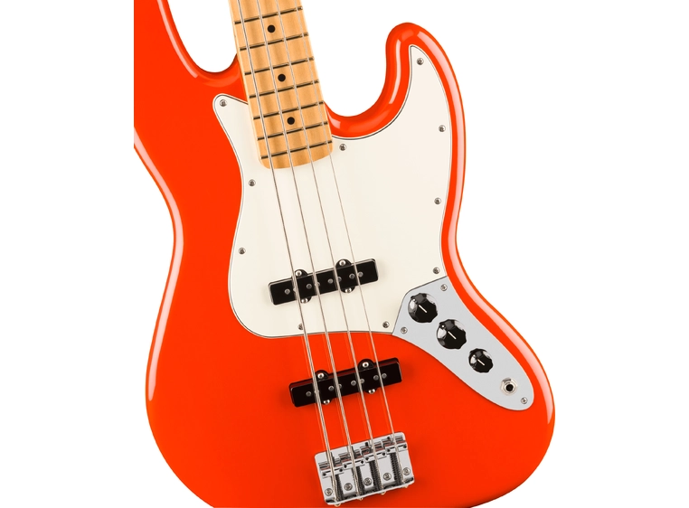 Fender Player II Jazz Bass MN, Coral Red