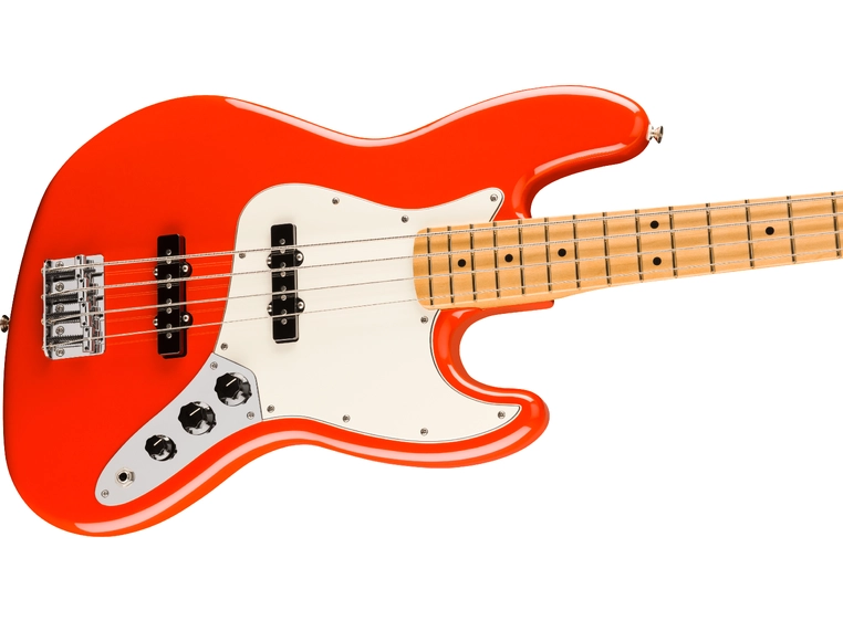 Fender Player II Jazz Bass MN, Coral Red