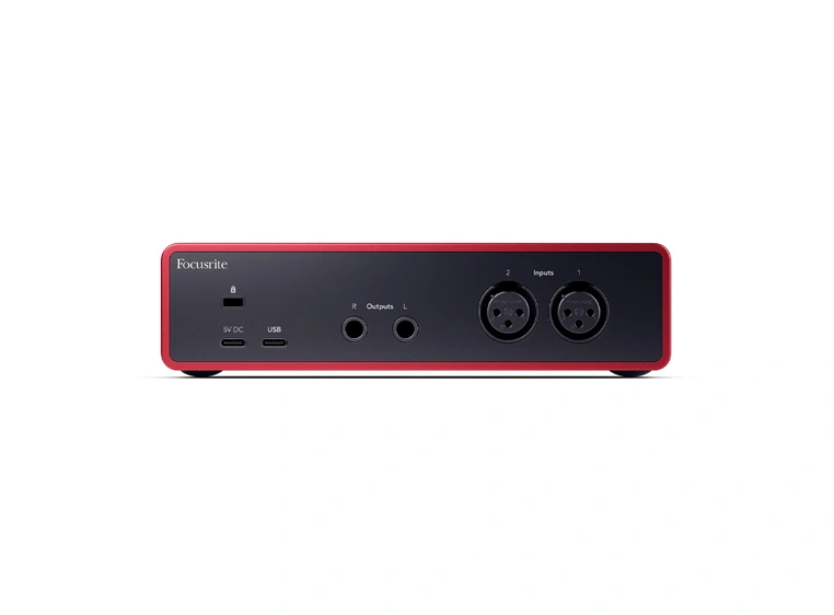 Focusrite Scarlett STUDIO 2i2 Gen4 Inkl. mikrofon og hodetelefon 