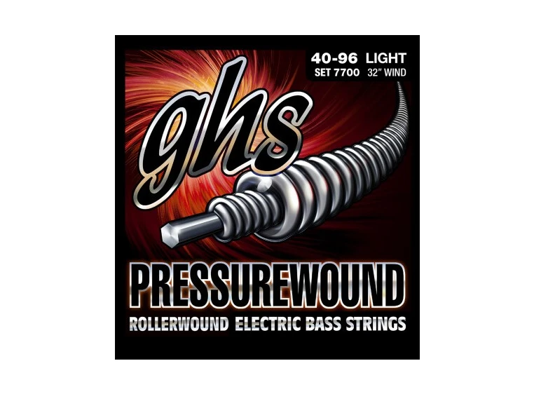 GHS 7700 Short Scale Pressurewound (040-096) Light 32.75" winding 