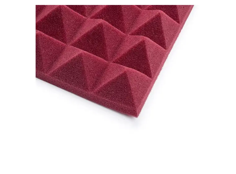 Gator Frameworks GFW-ACPNL1212PBDY-2PK 2 Pack of Burgundy 12x12" Acoustic Panel 