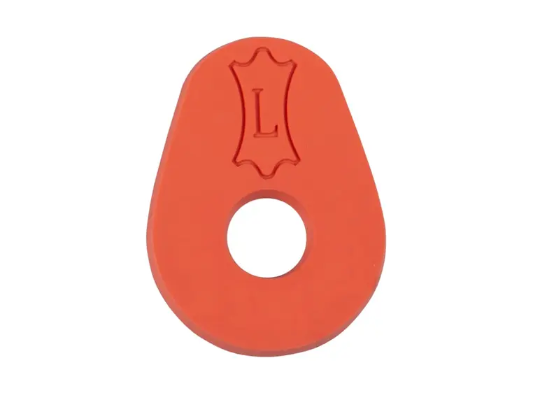 Gator LVY-RINGBLOCK-OR 2-Pair Rubber Guitar Strap Blocks Orange 