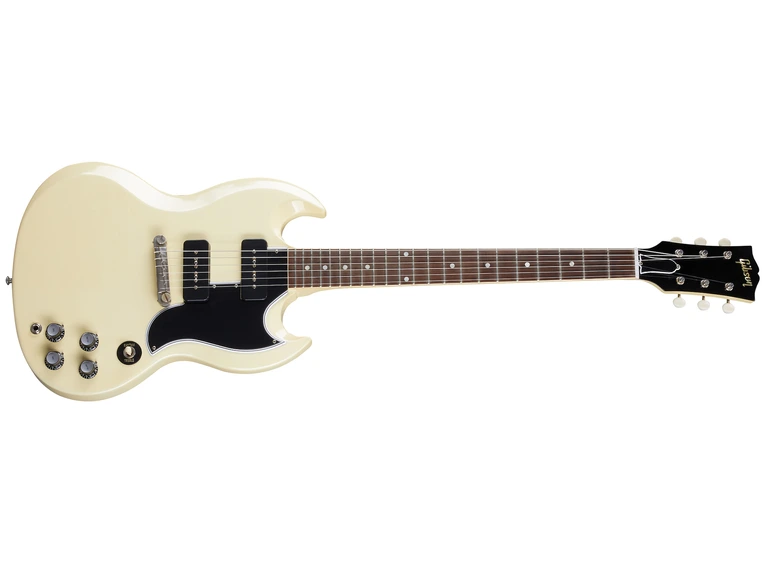 Gibson Customshop 1963 SG Special Lightning Bar Ult Lgt Agd  Classic White 