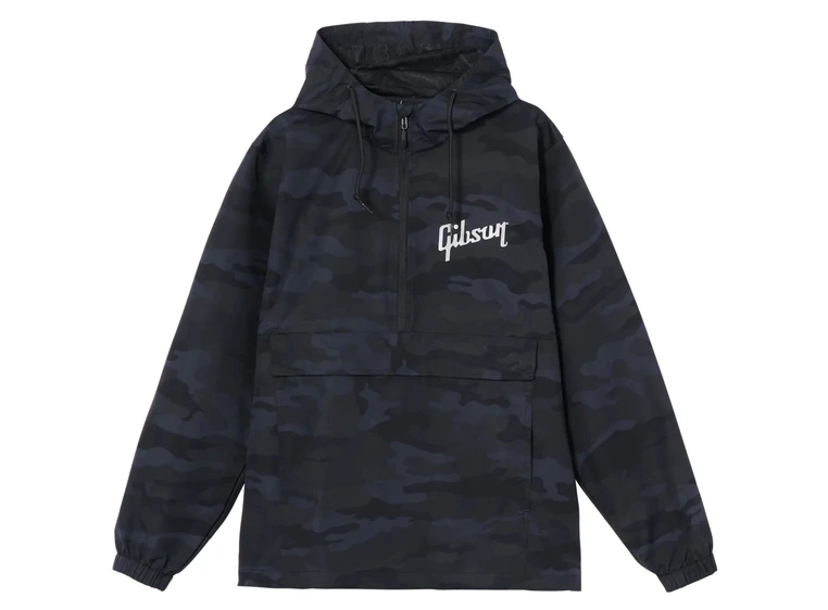 Gibson Dark Camo Windbreaker Small 