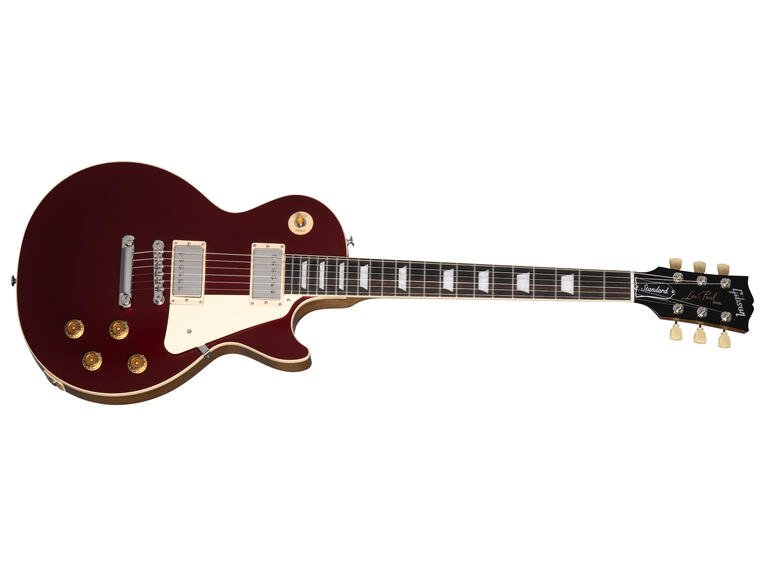 Gibson Les Paul Standard 50s Plain Top Sparkling Bungundy Top