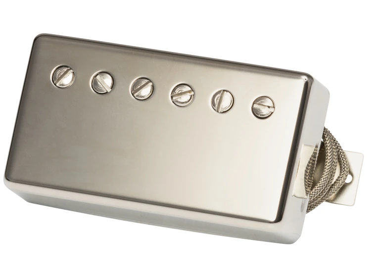 Gibson S&A 60s Burstbucker Double Black Nickel cover, 2-cond, Pot, Alnico V,7.7k 