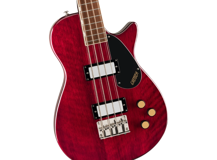 Gretsch Streamliner Jet Club Bass Single-Cut, LF, Walnut Stain 
