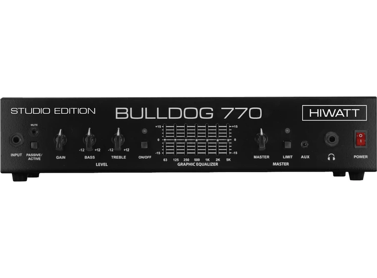 Hiwatt Bulldog 770SH Basstopp Rack version 800w 