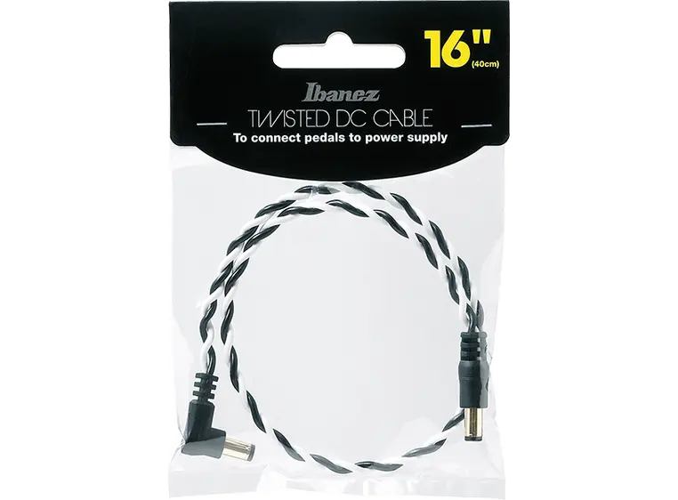 Ibanez DCT16-BWH Twisted-pair DC cable 16''/40cm 