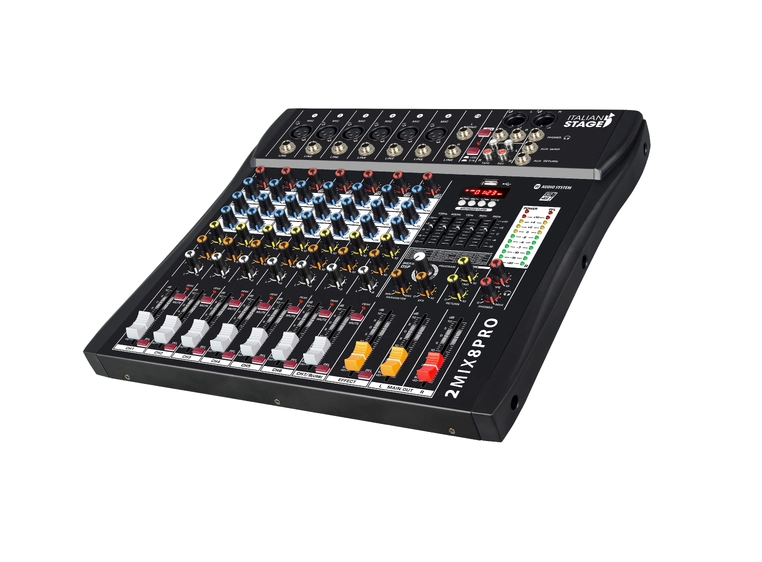 Italian Stage IS 2MIX8PRO Analog Mikser 8-kanaler 