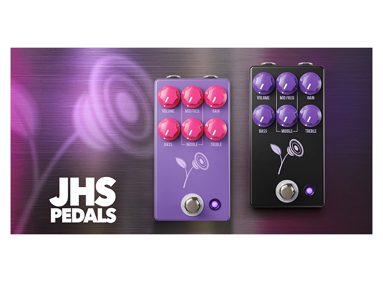 JHS Violet Purple Lari Basilio Signature Overdrive / Distortion 