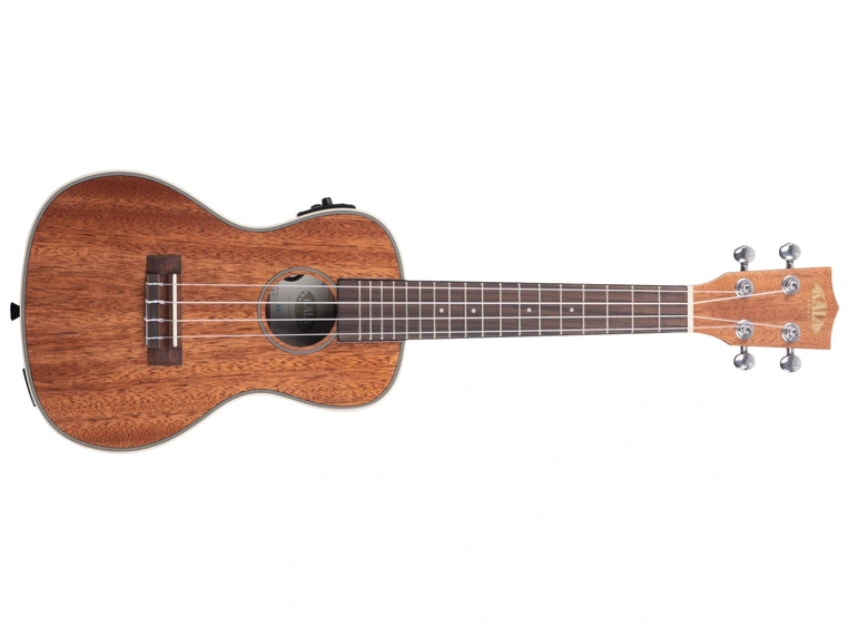 Kala KA-CGE Gloss Mahogany Concert Ukulele, med EQ & Bag (UB-C)