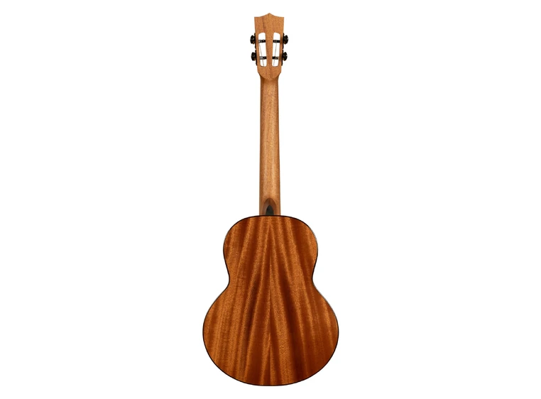 Kala KA-CT-SMH-BG Contour All Solid Gloss Mahogany Baritone Ukulele, med bag 