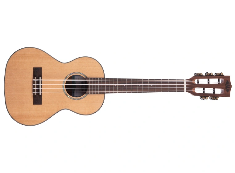 Kala KA-SCAC-T5 Gloss Solid Cedar Top Acacia 5-String Tenor Ukulele, bag, UB-T 
