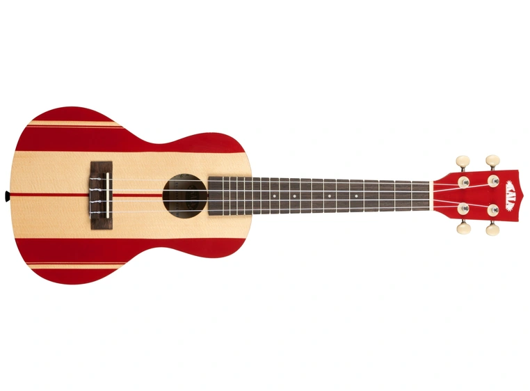 Kala KA-SURF-SURFSUP Surf Series Surfs Up Concert Ukulele, med bag (UB-C) 