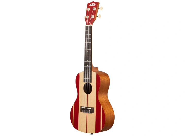 Kala KA-SURF-SURFSUP Surf Series Surfs Up Concert Ukulele, med bag (UB-C) 