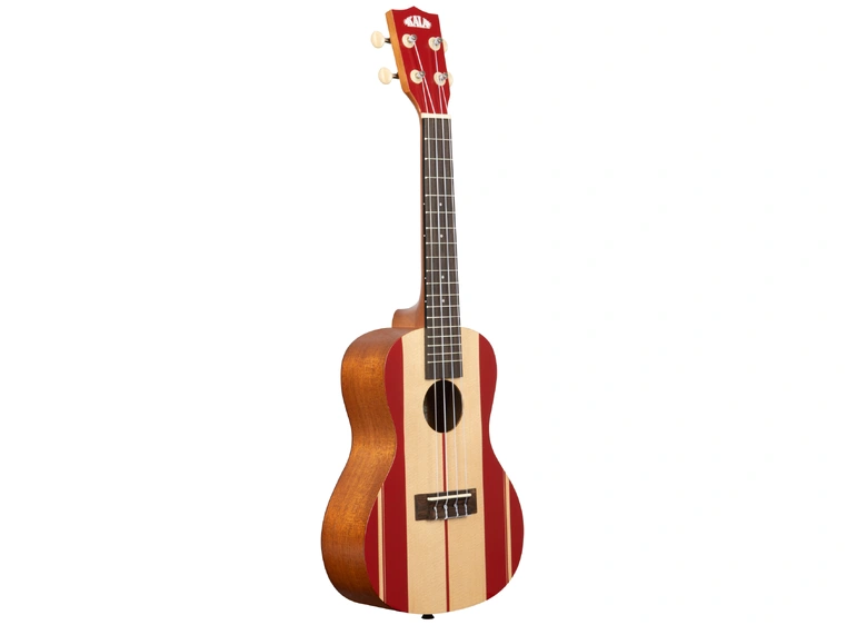 Kala KA-SURF-SURFSUP Surf Series Surfs Up Concert Ukulele, med bag (UB-C) 