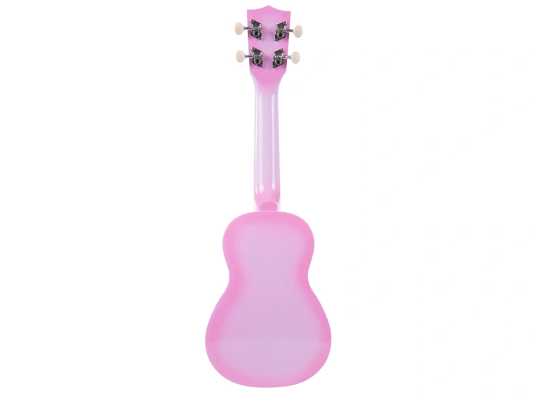 Kala Makala Dolphin MK-SD-PKBURST Pink Burst Soprano Ukulele med bag 