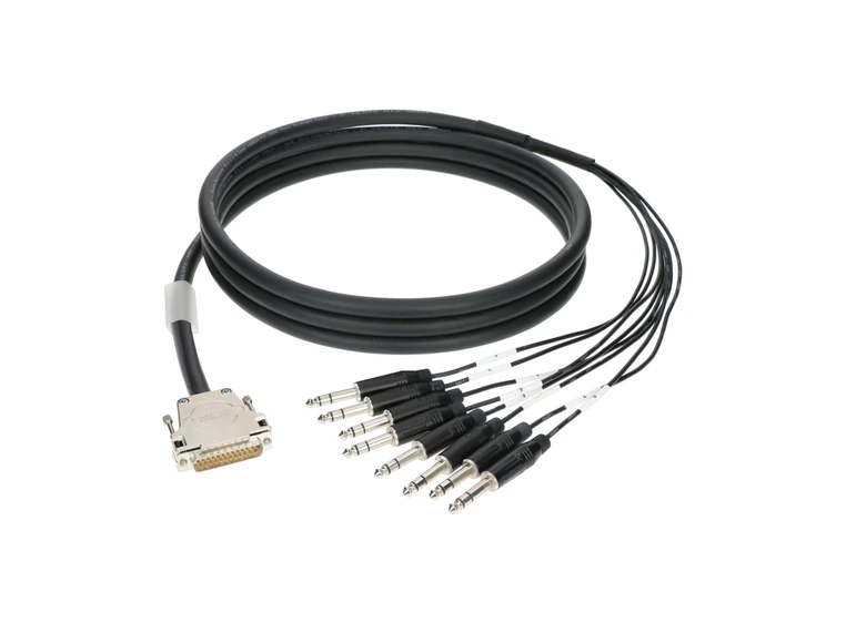 Klotz Loom 8-channel TASCAM 25p DSub M 8x Jack stereo 3m 