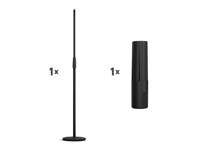 LD Systems DAVE 10 G4X STAND Høyttalerstativ rund base, DAVE 10 G4X 