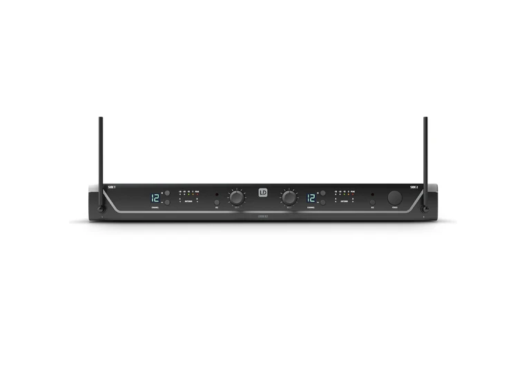 LD Systems U308 HBH 2 Dual HH+headset System 863 - 865 MHz + 823 - 832 MHz 