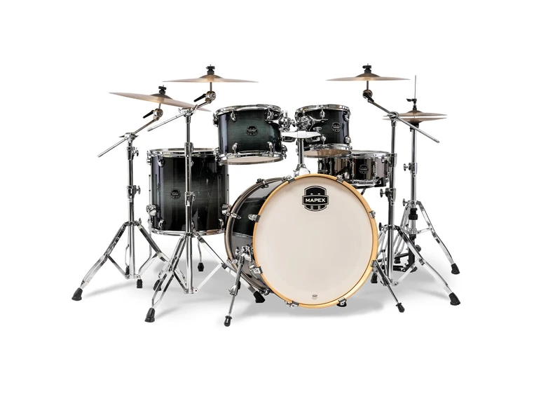 Mapex Armory AR529SVOZ Black Onyx Burst Shellpack (10, 12, 16, 22 + 14 skarp) 