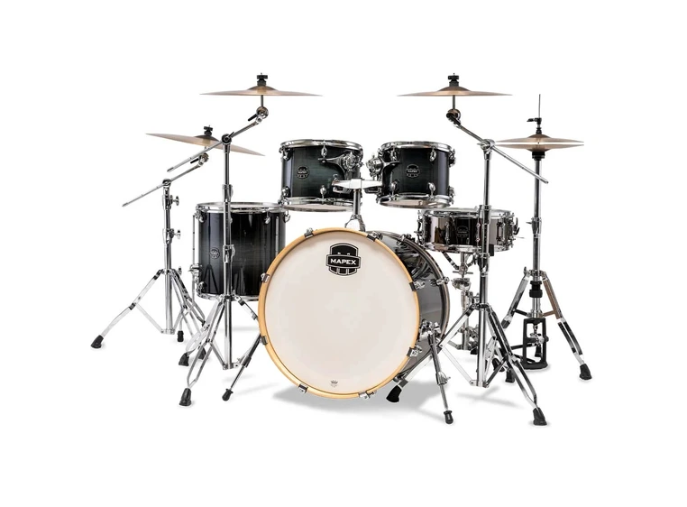 Mapex Armory AR529SVOZ Black Onyx Burst Shellpack (10, 12, 16, 22 + 14 skarp) 