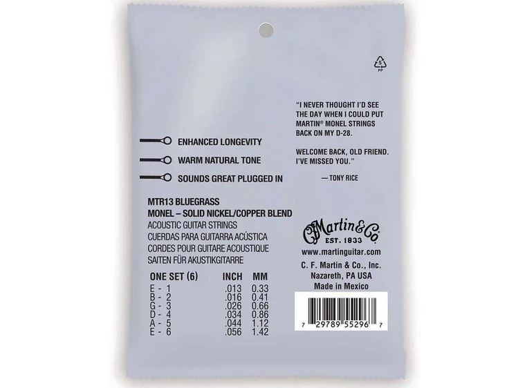 Martin MTR13 Retro Bluegrass Tony Rice (013-056) 