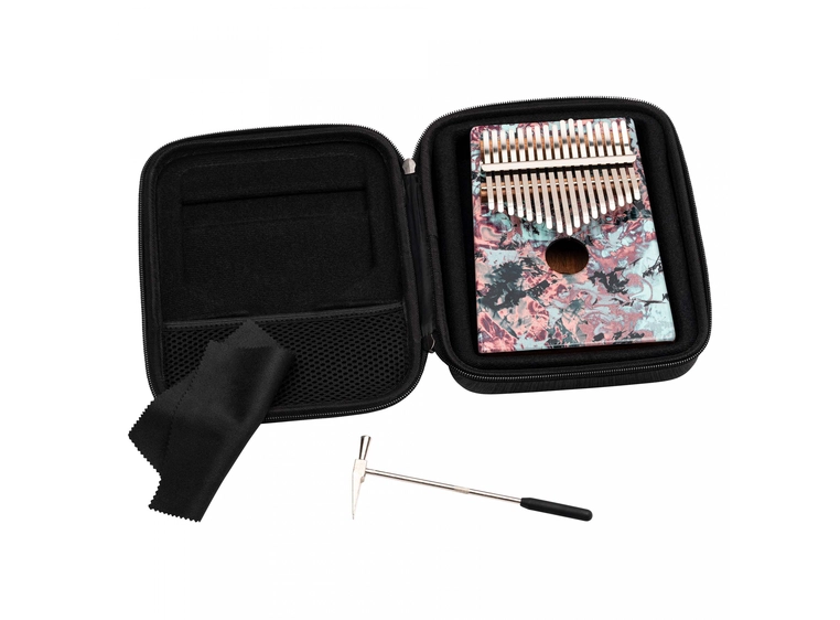 Meinl KA17CR Kalimba Sound Hole Design Coral Reef 