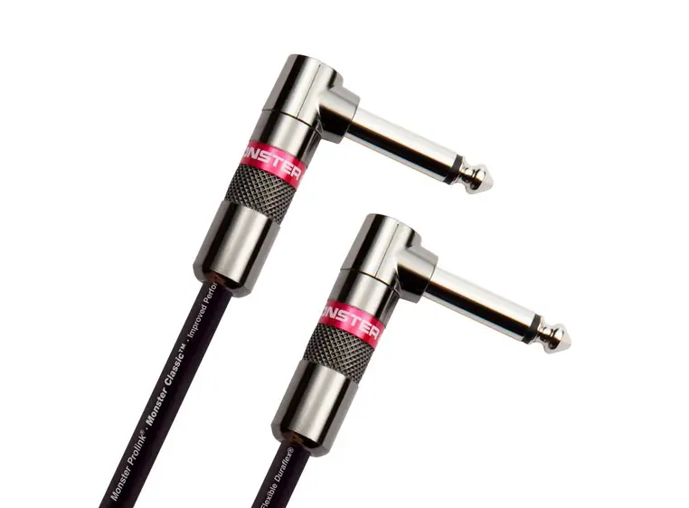 Monster Classic 8 in. angled 1/4" plugs (600493) 