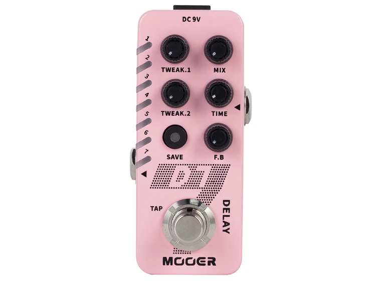 Mooer D7 Delay - Multi-Delay / Looper