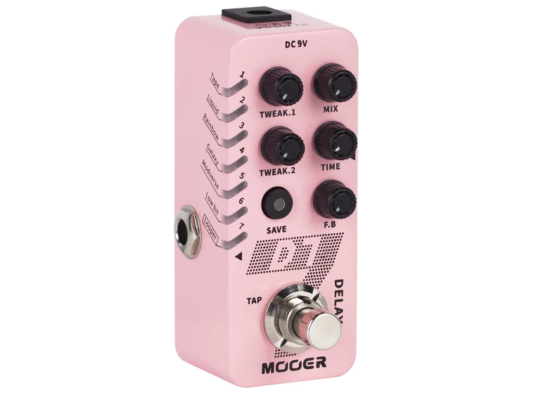 Mooer D7 Delay - Multi-Delay / Looper