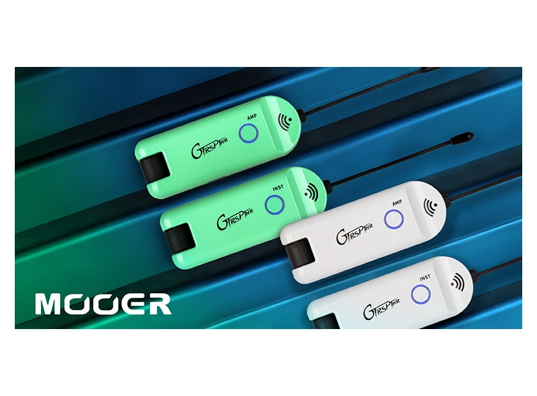 Mooer GTRS GWU4 UHF Trådløst system Green 