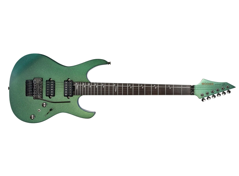 Mooer MMT100 FR Guitar - Aurora Green 