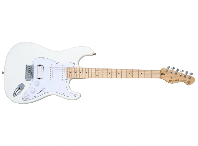 Mooer MSC11 Pro Guitar - Polar White 