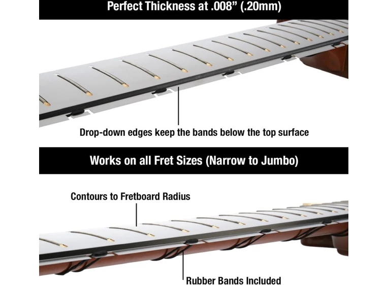 MusicNomad MN801 Fret-shield G-24.75" Fits Gibson 24.75" scale 