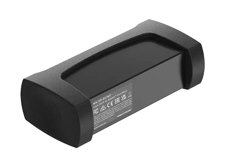 Neutrik Dante Interface 2 linje UT må ha PoE 