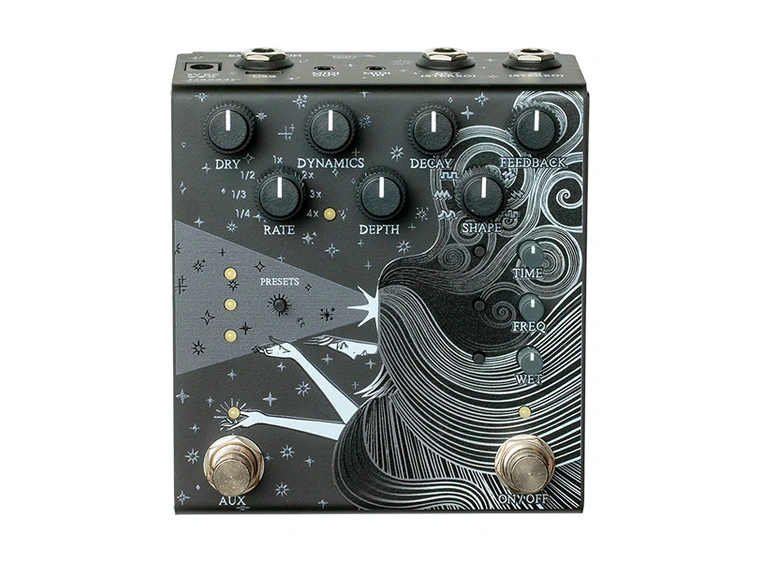 Old Blood Noise Sunlight Stereo Black Modulated Reverb 