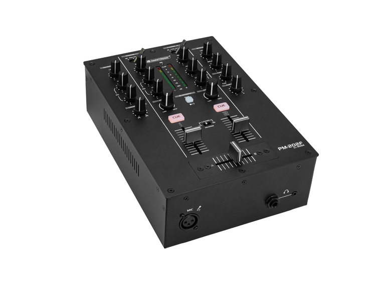 Omnitronic PM-202F 2-kanals DJ Mixer Med Filter og Bluetooth 