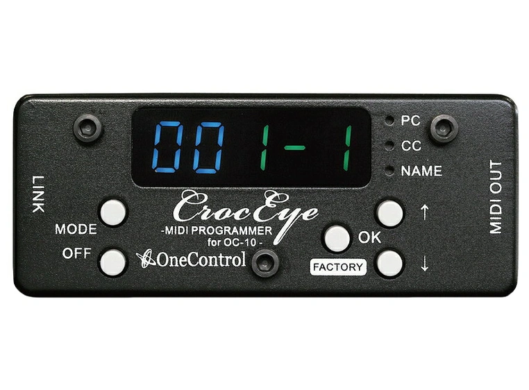 One Control Croc Eye MIDI Programmer for Crocodile Tail Loop 