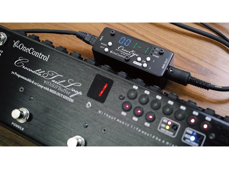 One Control Croc Eye MIDI Programmer for Crocodile Tail Loop 