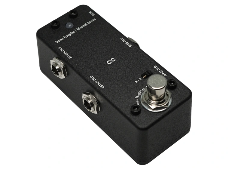 One Control Minimal Stereo 1 Loop Box True Bypass Looper 