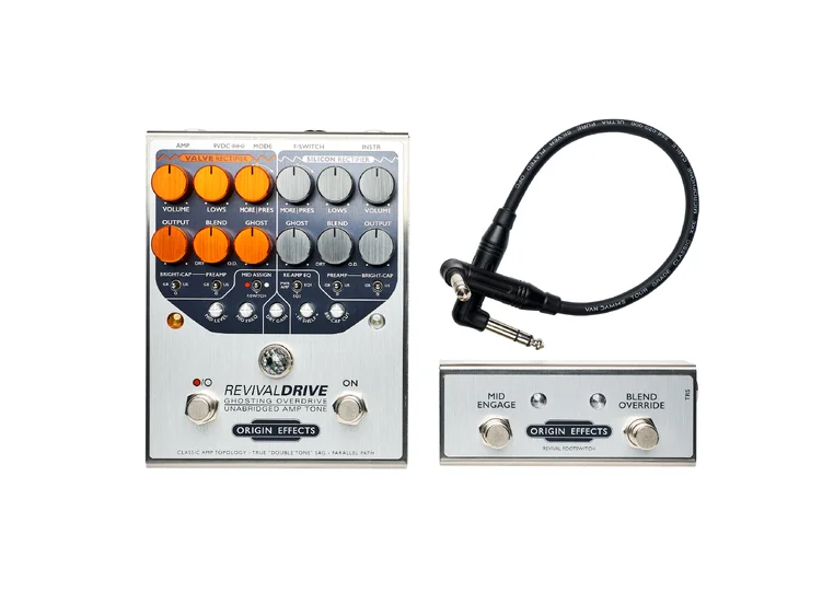Origin Effects RevivalDRIVE Bundle including Footswitch 
