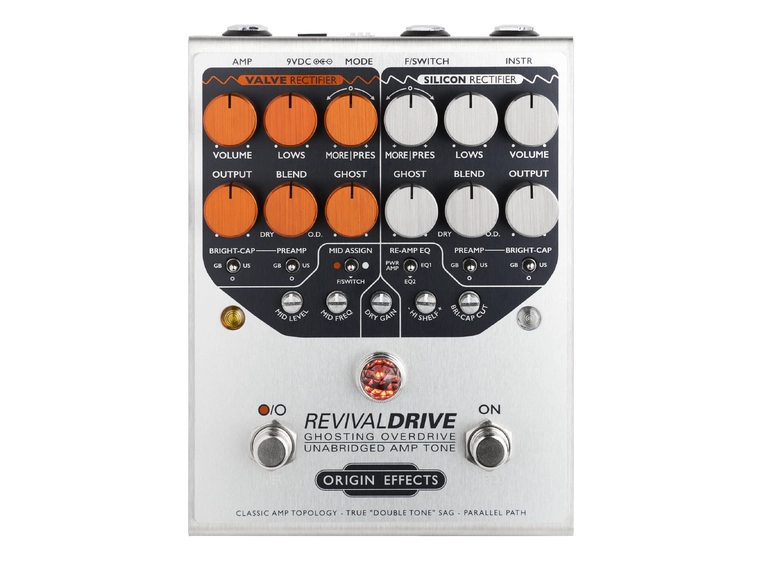 Origin Effects RevivalDRIVE Bundle including Footswitch 
