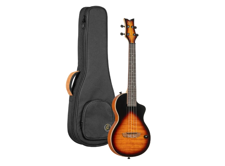 Ortega NEO-U-TSB Tenor ukulele med mik, Solid body 