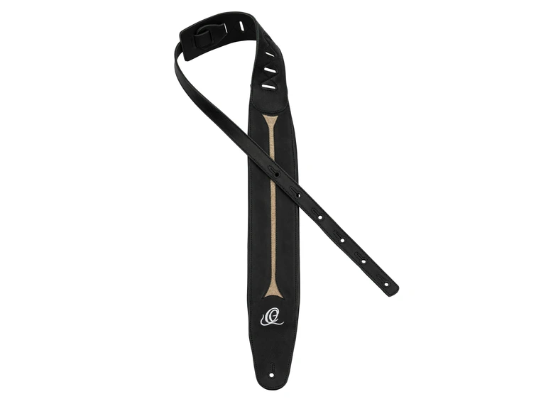 Ortega OSBS-2 Bass Leather Strap Vintage ash 