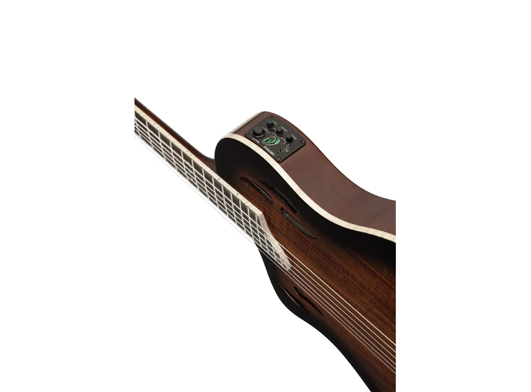 Ortega RTPDLX-ACA-L Nylonstr. gitar med mik, Thin, Slim neck, Left 